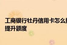 工商银行牡丹信用卡怎么提升额度 工商银行牡丹信用卡如何提升额度
