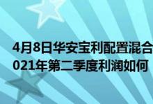 4月8日华安宝利配置混合最新单位净值为0.9570元该基金2021年第二季度利润如何