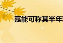嘉能可称其半年利润已实现全年目标