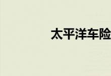 太平洋车险的种类有哪些？