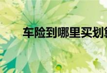 车险到哪里买划算 车险到哪里买划算