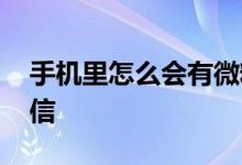 手机里怎么会有微粒贷 怎么下载微粒贷到微信