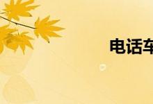 电话车险哪个好