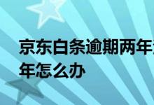 京东白条逾期两年法院传票 京东白条逾期两年怎么办
