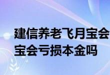建信养老飞月宝会亏损本金吗 建信养老飞月宝会亏损本金吗