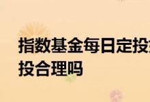 指数基金每日定投好吗 指数基金设置每日定投合理吗