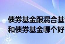 债券基金跟混合基金的区别是什么 混债基金和债券基金哪个好