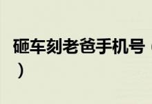 砸车刻老爸手机号（车被人砸保险赔偿多少钱）