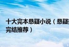 十大完本悬疑小说（悬疑推理小说排行榜十大必看悬疑小说完结推荐）