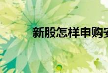 新股怎样申购安全 新股怎样申购 