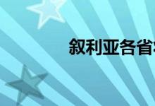 叙利亚各省将逐步恢复供电