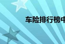 车险排行榜中最具人气的保险