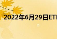2022年6月29日ETF黄金最新净持仓量数据