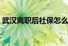 武汉离职后社保怎么自己缴纳 如何办理手续 