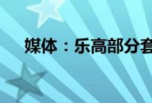 媒体：乐高部分套装产品8月1日起涨价