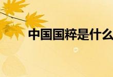 中国国粹是什么（中国国粹是什么）