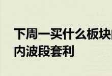 下周一买什么板块的etf 如何利用ETF进行日内波段套利