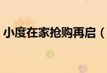 小度在家抢购再启（正式开售一分钟遭抢光）