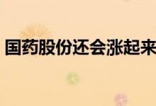 国药股份还会涨起来吗 国药股份为什么不涨 