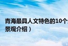 青海最具人文特色的10个地方（青海古风旅游景点青海人文景观介绍）
