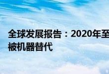全球发展报告：2020年至2025年全球约8500万工作岗位将被机器替代