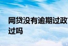网贷没有逾期过政审可以过吗 有网贷政审能过吗
