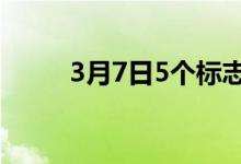 3月7日5个标志应该有多张信用卡