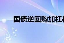 国债逆回购加杠杆 如何杠杆投资国债