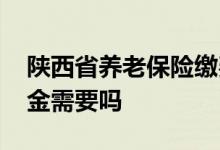 陕西省养老保险缴费凭证在哪里打印 领退休金需要吗 