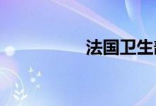 法国卫生部长宣布辞职