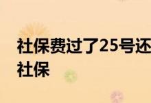 社保费过了25号还能缴纳吗 用手机怎么查询社保 