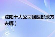沈阳十大公司团建好地方（沈阳团队建设去处沈阳集体游玩去哪）