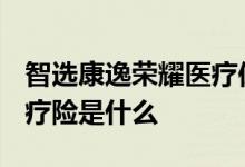 智选康逸荣耀医疗保险 智选康逸荣耀2021医疗险是什么