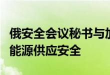 俄安全会议秘书与加里宁格勒官员商讨以确保能源供应安全