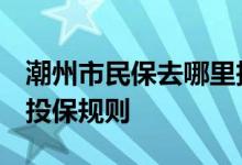 潮州市民保去哪里投保 广东潮州市民保2021投保规则