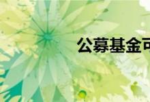 公募基金可以做融券吗？
