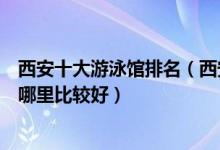 西安十大游泳馆排名（西安室内恒温游泳馆大全西安游泳馆哪里比较好）