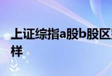 上证综指a股b股区别 上证a股与b股什么不一样