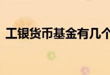 工银货币基金有几个 工银货币基金有风险吗