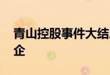 青山控股事件大结局 青山控股是国企还是民企 