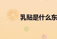 乳贴是什么东西（乳贴是什么）