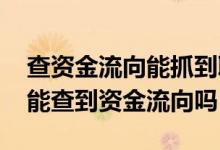查资金流向能抓到取款人吗 贷款取现金后还能查到资金流向吗