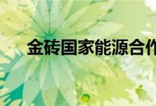 金砖国家能源合作论坛昨日在北京召开