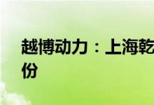 越博动力：上海乾瀛拟减持不超过2.99%股份