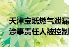 天津宝坻燃气泄漏爆燃事故7名伤员出院9名涉事责任人被控制
