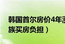 韩国首尔房价4年涨价近6成（大幅增加工薪族买房负担）