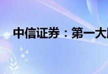 中信证券：第一大股东拟变更为中信金控