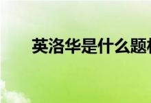 英洛华是什么题材 英洛华是什么股票