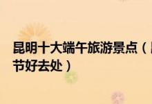 昆明十大端午旅游景点（昆明端午节哪里玩比较好春城龙舟节好去处）