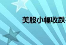 美股小幅收跌石油化工板块承压